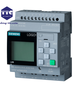6ED1052-1CC08-0BA1 | LOGO! 24CE logic module display PS/I/O: 24 V/24 V/24 V trans