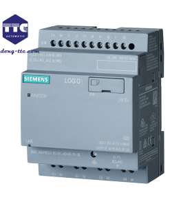 6ED1052-2FB08-0BA1 | LOGO! 230RCEo logic module PS/I/O: 115 V/230 V/relay