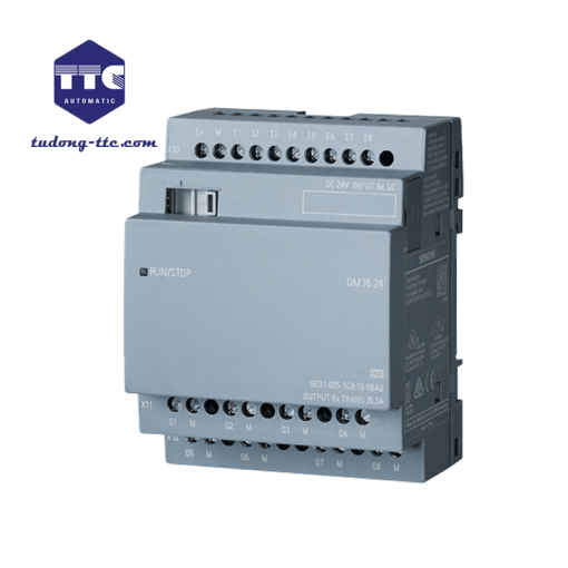 6ED1055-1CB10-0BA2 | LOGO! DM16 24 expansion module PS/I/O: 24 V