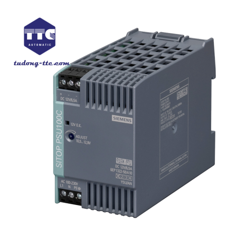 6EP1322-5BA10 | PSU100C 12 V/6.5 A stabilized power supply