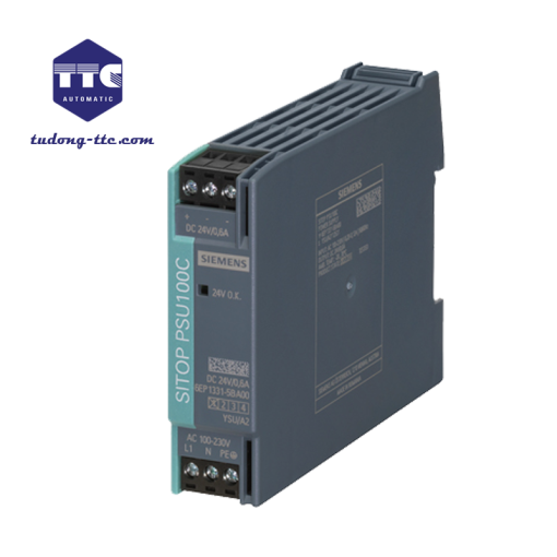 6EP1331-5BA00 | PSU100C 24 V/0.6 A stabilized power supply