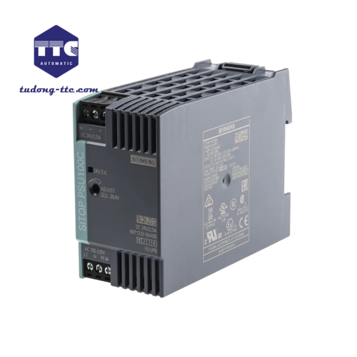 6EP1332-5BA10 | SITOP PSU100C 24 V/4 A stabilized power supply