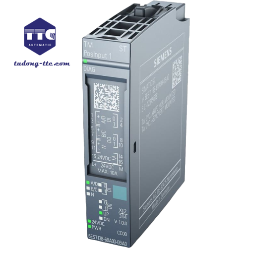 6ES7138-6BA01-0BA0 | TM Posinput 1 counter and position decoder module