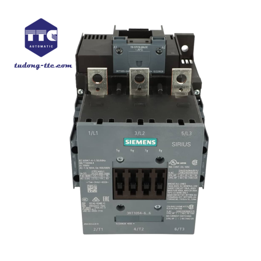 3RT1054-6AF36 | power contactor AC-3e/AC-3 115 A 55 kW / 400 V