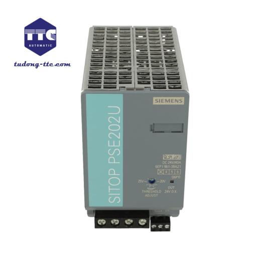 6EP1961-3BA21 | PSE202U redundancy module 24 V DC/40 A