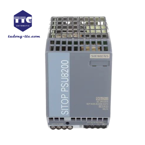 6EP3436-8SB00-0AY0 | SITOP PSU8200 24 V/20 A stabilized power supply