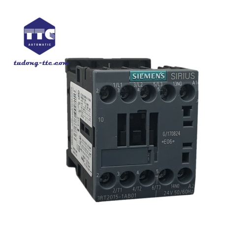 3RT2015-1AB01 | power contactor 3 kW / 400 V 3-pole 24 V