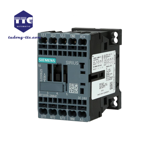 3RT2015-2BB41 | power contactor AC-3e/AC-3.7 A 3 kW / 400 V