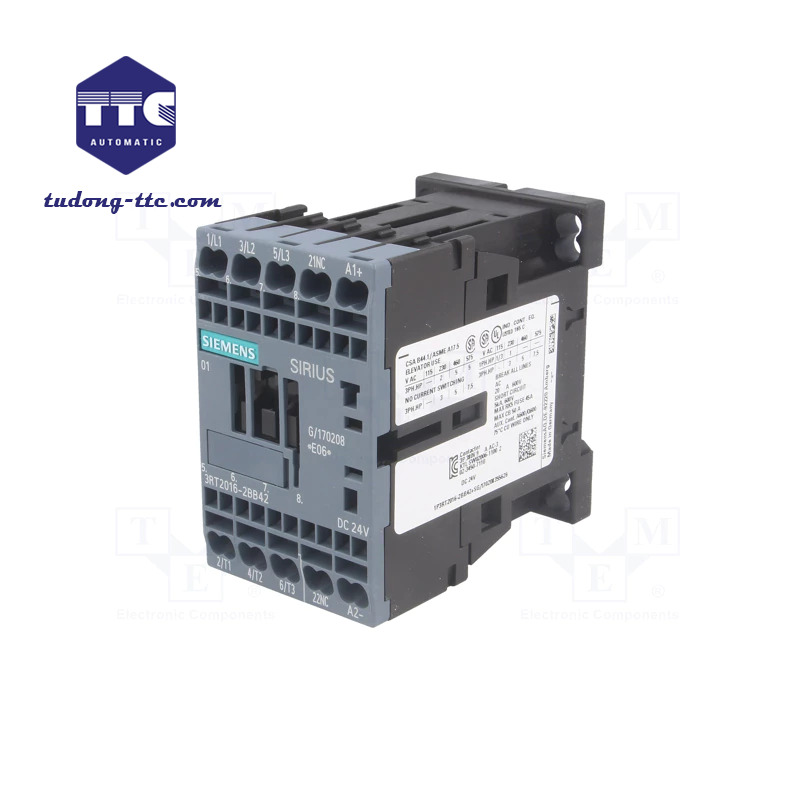 3RT2016-2BB42 | power contactor AC-3e/AC-3.9 A 4 kW / 400 V